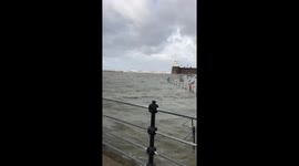 Marine Lake flooded