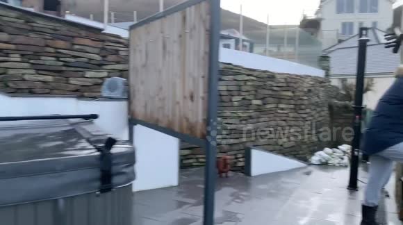 Watching Storm Ciara do her thing From Our Beach Garden!!