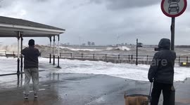 Parts of Merseyside under water as flood warnings issued after Storm Ciara