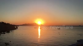 Beauty Of Sun Rise In Red Sea Egypt