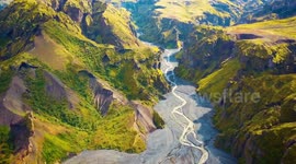 Stunning drone footage showcases Icelandic landscape where hit TV show 'Game of Thrones' was filmed