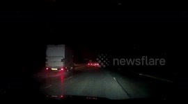 Motorist crashes into a stationary vehicle