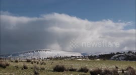 Time Lapse - Snow Cumulonimbus Over Sperrins