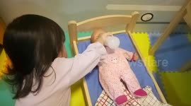 The funny thing is, Toddler has a doll sister