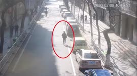 Chinese man runs away after being found having fever by supermarket staff