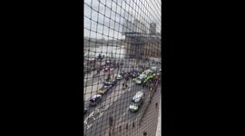 Climate protestors clash with London police