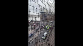 Climate protestors clash with London police
