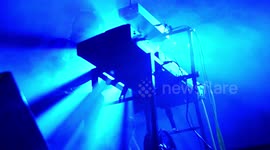 Concert of the French electronic music producer Mezerg in Madrid
