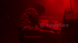 Concert of the French electronic music producer Mezerg in Madrid
