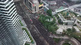 Drone view of the