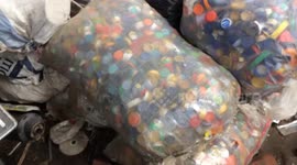 corona virus effect. turnover of used plastic scavengers plummeted