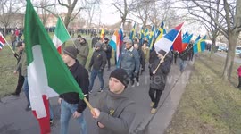 Thousands of far-right demonstrators rally on 75th anniversary of Dresden bombings amid 'Nazi emergency'