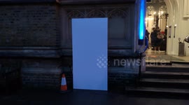 Storm Dennis Batters Fashion Finest Sign At London Fashion Week