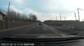 dashcam - close call - BMW