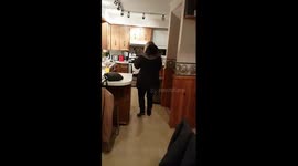 TEars of joy after boy sees new puppy after recently losing one!