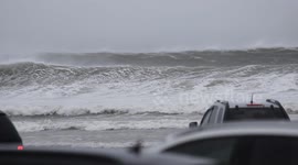 Storm Denis - Wind Sheared Waves