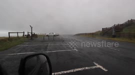Storm Denis - 70 mph Squall With Blowing Hail