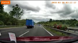 Two-year-old boy survives after being flung from car on highway in Malaysia