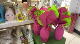 Spring colours of Easter range at Peter Jones store in Chelsea