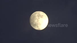 Full Moon in January over Moscow