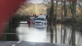 Residents of Derbyshire evacuate amid rising floodwaters from Storm Dennis