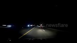 Near miss with a trailer
