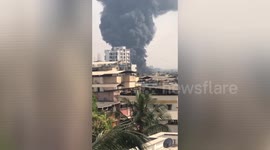 Fire breaks out at chemical factory in central India