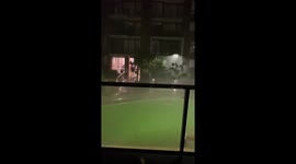 Heavy winds and rain batter Sydney, Australia
