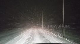 'Couldn't see the lines': Denver roads blighted by endless snowfall