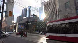 Toronto new streetcars made by Bombardier, the company has just sold it's rail division to Alstom SA