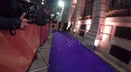 Brit Award winner Mabel arrives at after party in London