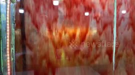 Juice wall in Taif Saudi Arabia