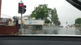 driving in rain UK
