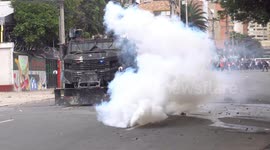 Anti-government protests turn violent in Colombia