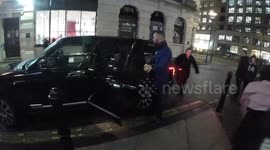 Trudie Styler arrives at 'Message in a Bottle' press night in London