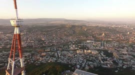 Tbilisi beauti shoots drone