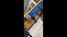 US school bus urging Prince Andrew to talk to FBI seen driving around London