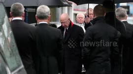 Sir Alex Ferguson and Sir Bobby Charlton among mourners at Harry Gregg funeral