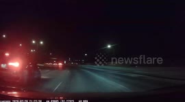 Crash on i35w freeway in Minneapolis, Minnesota.