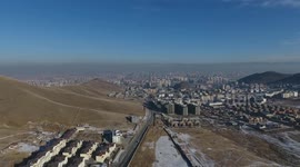 Smog seen forming over Mongolian capital of Ulaanbaator