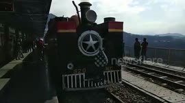 English tourists spend over £1000 to travel 21 km on India's 115-year-old Kalka-Shimla heritage train