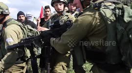 Tense scenes as Israeli soldiers clash with Palestinian protesters