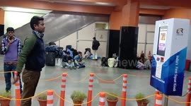 Indian fitness drive sees machine give out free train tickets for 30 squats