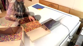 Ever wondered what Baby Yoda made from 6,000 Skittles looks like?