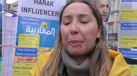 Algeria Hirak (movement) One year on continuous protest in London, UK