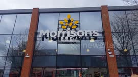 Half price Easter Eggs at Morrisons supermarket.