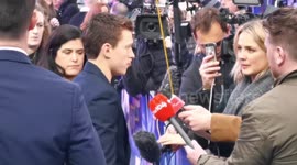 Tom Holland attends UK Premiere of Pixar's latest, 'Onward'
