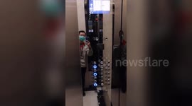 Hubei hospital installs voice-activated elevator to avoid spread of COVID-19