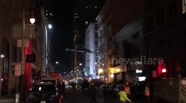 Low Flying Helicopter (Matrix 4 Filming in San Francisco)