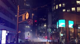 Low Flying Helicopter (Matrix 4 filming in San Francisco)